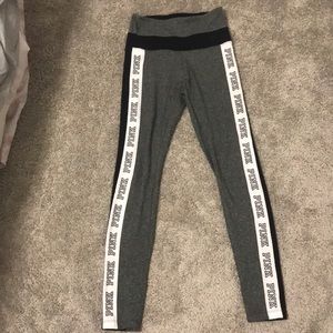 PINK high waisted leggings